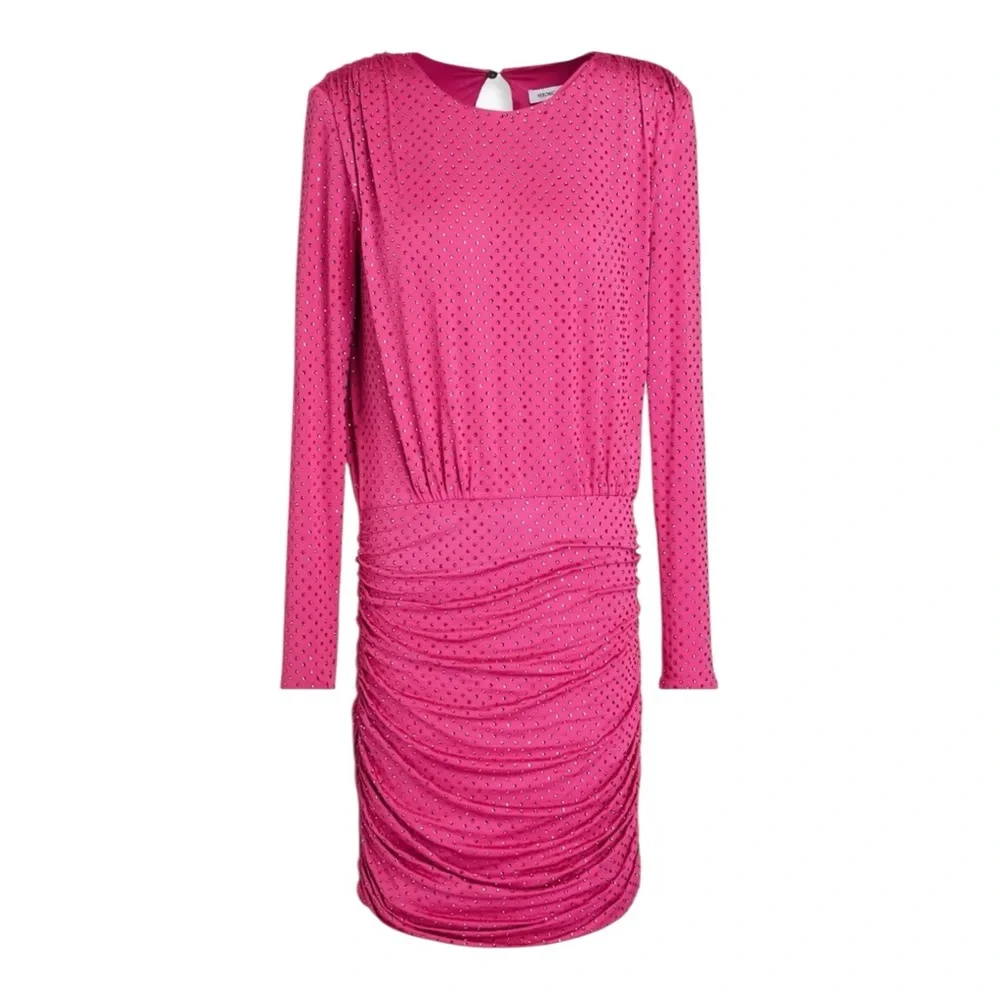 Veronica Beard Fuchsia Long-Sleeve Dress - Picture 3 of 11